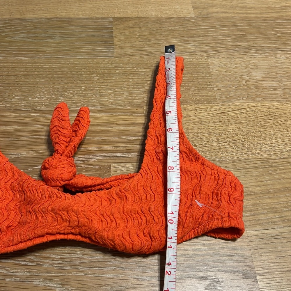 Montce Tangerine Kaia Top bikini women’s size M NWOT - Picture 14 of 14
